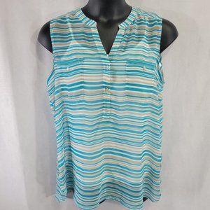 APT. 9 Women's Soft Lightweight Casual Striped Top size XL